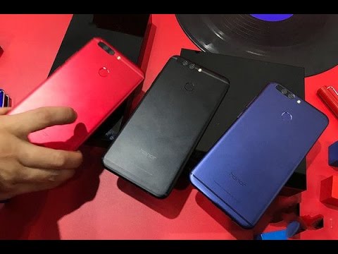 Huawei Honor V9 &Honor 8 Youth version Hands-on Review - YouTube