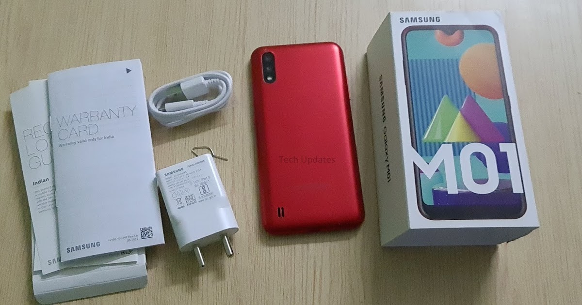 Samsung Galaxy M01 Unboxing, Photo Gallery | Tech Rusher