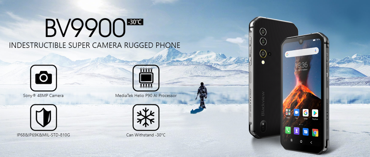 BlackView BV9900 4G Rugged Smartphone now available for just $329.99